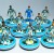Subbuteo Andrew Table Soccer Newcastle United 2024-25 3rd kit on Aeolus Evo Professional bases